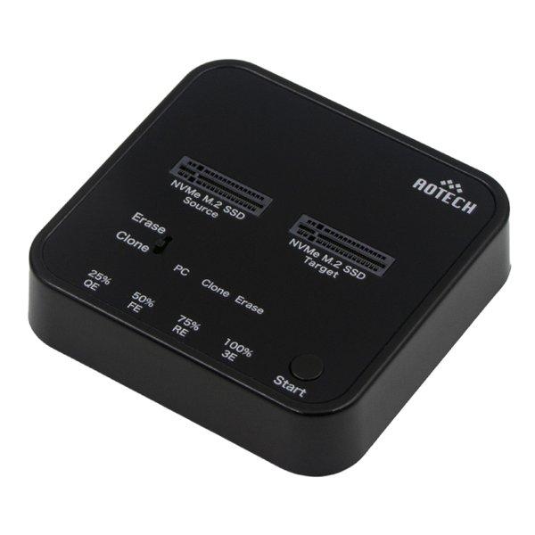 AOTECH アオテック M.2 NVMe SSD クローン＆4モードイレーススタンド AOK-NVMERCL-20G(2682391)_2
