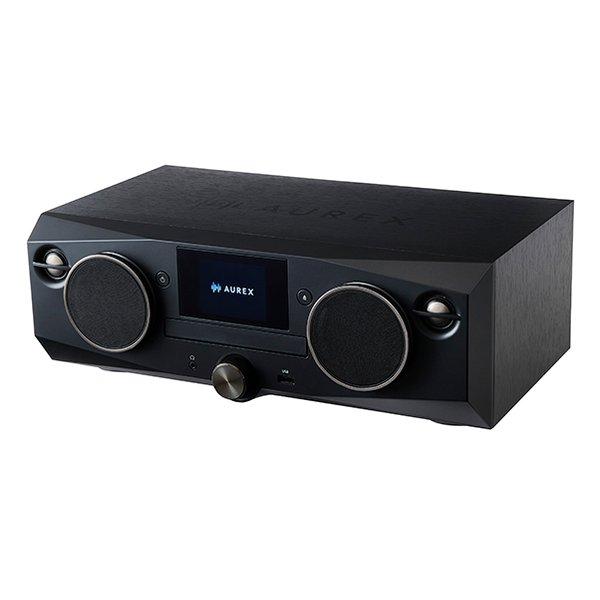 TOSHIBA AUREX ワイヤレススピーカー TOSHIBA 東芝 AUREX CD/FM ワイヤレススピーカーシステム ブラック AX