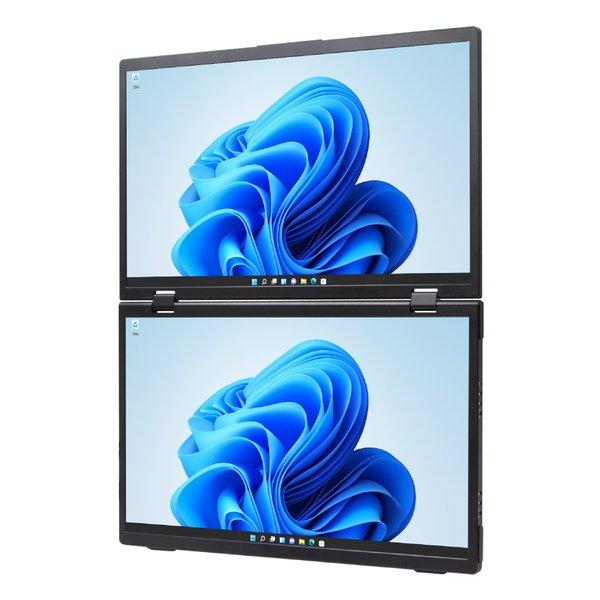 ITPROTECH アイティプロテック モバイルモニター 15.6型デュアル 液晶 
