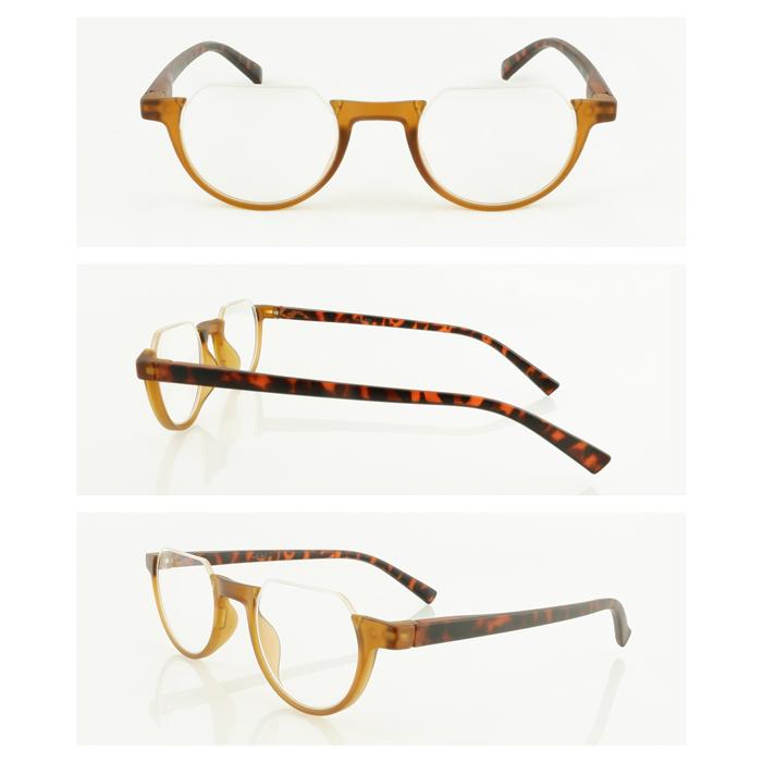 名古屋眼鏡 老眼鏡 アンダーリム 男女兼用 逆ナイロール 度数0.5 から