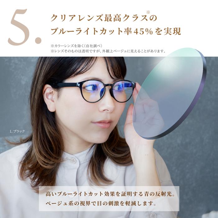旧モデル在庫限り 老眼鏡 おしゃれ 度数0.5 から 3.5 レディース 女性 40代 50代 男女兼用 ボストン ブルーライトカット  シニアグラス リーディング フジコン |  | 11