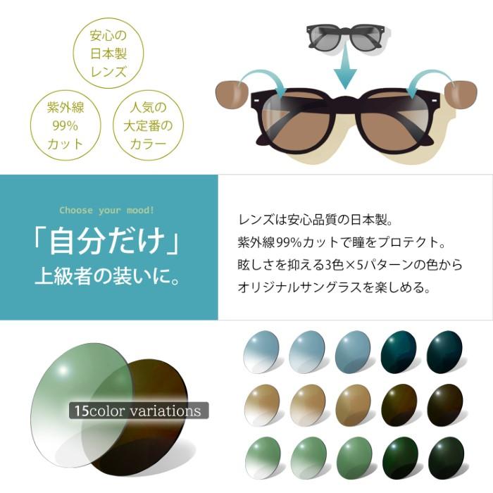 イトーレンズ 【サングラスレンズ】着せ替えレンズ GUサングラス対応