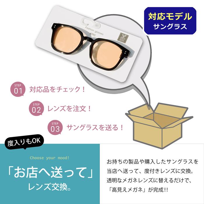 イトーレンズ 【透明レンズ】交換レンズ GUサングラス対応 社外