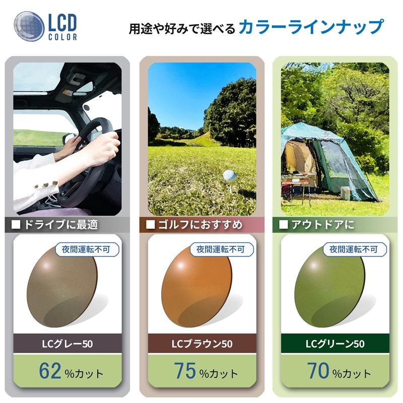 イトーレンズ LCDカラー料金（2枚1組）ブルーライトカット 度