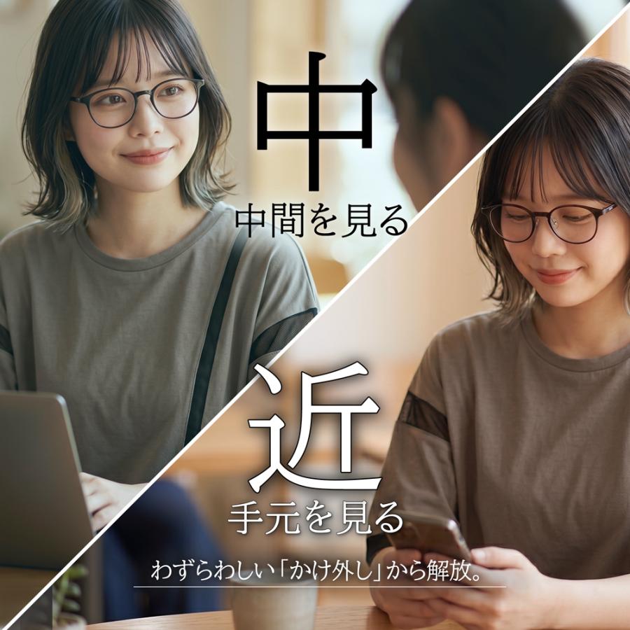 【同時購入品】中近両用レンズ（2枚１組）屈折率1.60 内面累進 UVプロテクト FFオフィス イトーレンズ | イトーレンズ | 02