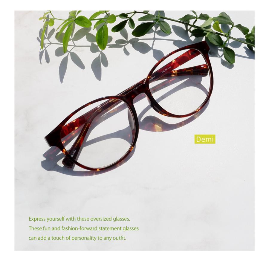 【中顔面短縮メガネ】TR9214 ボストン型 度付き対応 ぽっちゃり 大きいサイズ メガネ 55サイズ レディース 軽量 TR90 すっぴん チークカラー 小顔見え 韓国風 |  | 18