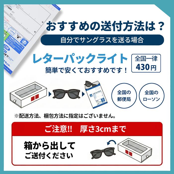 【老眼鏡レンズ】着せ替えレンズ ユニクロサングラス対応 交換レンズ 社外品 UVカット 度付き 度入り 本製品は株式会社ユニクロの製品ではございません | イトーレンズ | 10