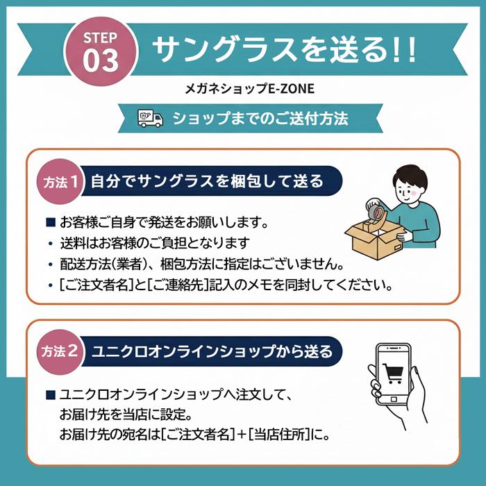 【老眼鏡レンズ】着せ替えレンズ ユニクロサングラス対応 交換レンズ 社外品 UVカット 度付き 度入り 本製品は株式会社ユニクロの製品ではございません | イトーレンズ | 07