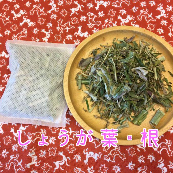 お風呂のハーブ しょうがのお風呂 3包入 奈良県産無農薬栽培しょうが100% 茶の術｜e081｜03