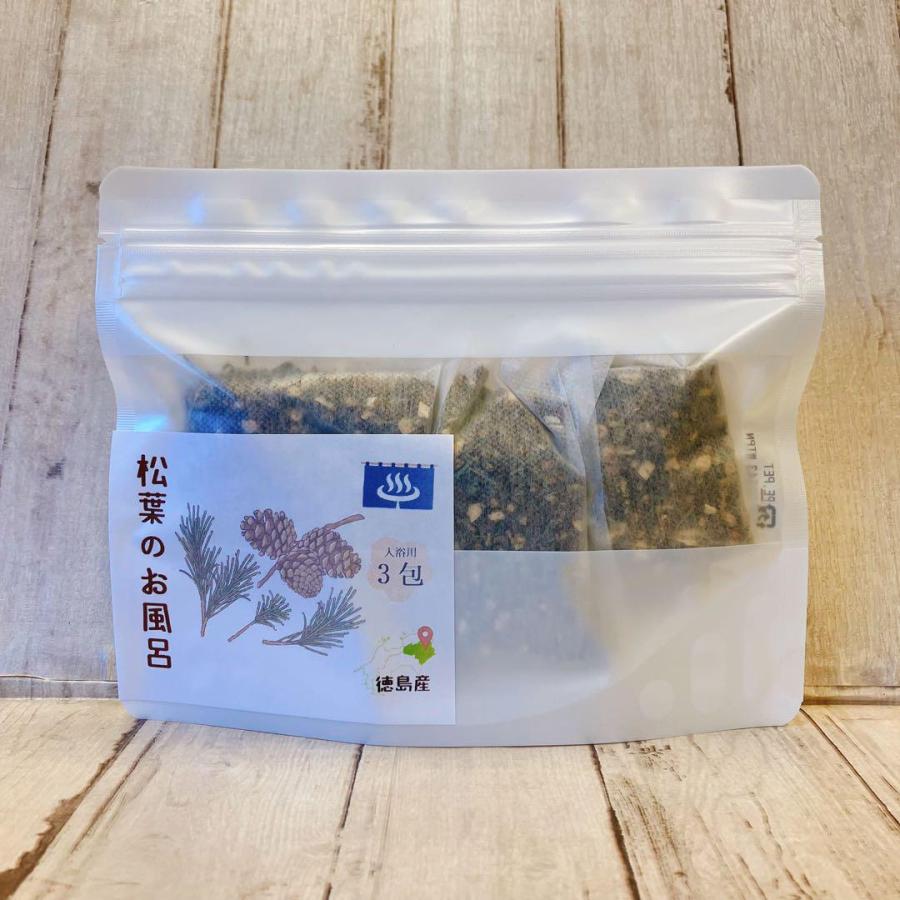 お風呂のハーブ 国産松葉100%入浴剤 15g×3包／徳島産・無添加・無香料