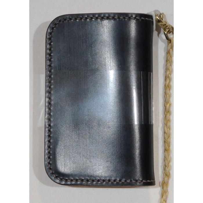 BD-CH-R-BKxNT-ブライドルレザー仕様CHロープ付き-BDCHR-黒羽（CROW