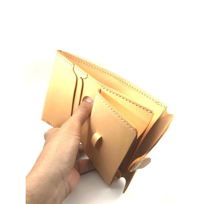 C20AN-ナチュラル-C20ANミディアムウォレット-黒羽-クロウ-CROW-財布