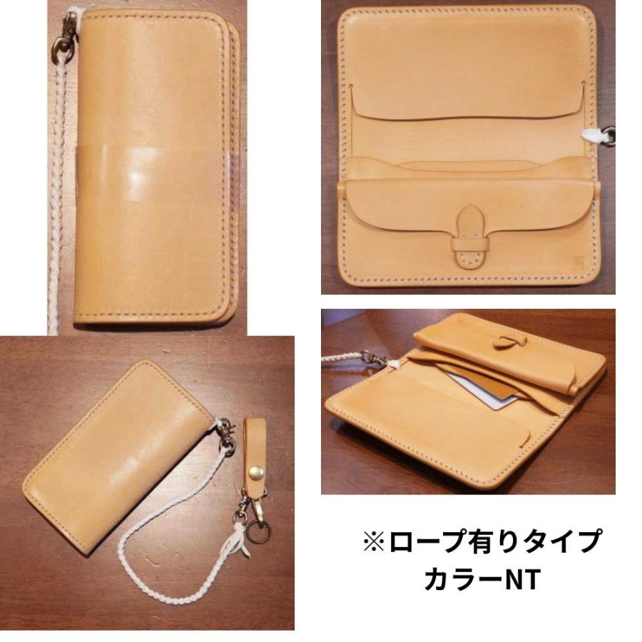 CB185 CB185-R CB185ロングウォレット 黒羽（CROW：クロウ)ロングウォレット(長財布) CB185の画像
