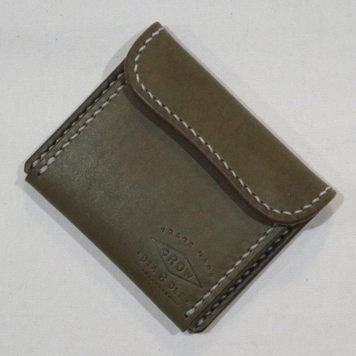 CC2-ADV-2ND-OLV-25周年記念2ND別注コインケース2ADV-CC2ADV2ND-黒羽（CROW：クロウ)-黒羽コインケース・小銭入れ