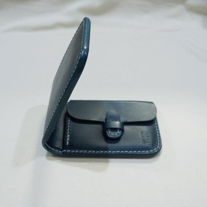 CS-2ND-BL-30周年記念2ND別注CSハーフウォレット-CS2ND-黒羽（CROW