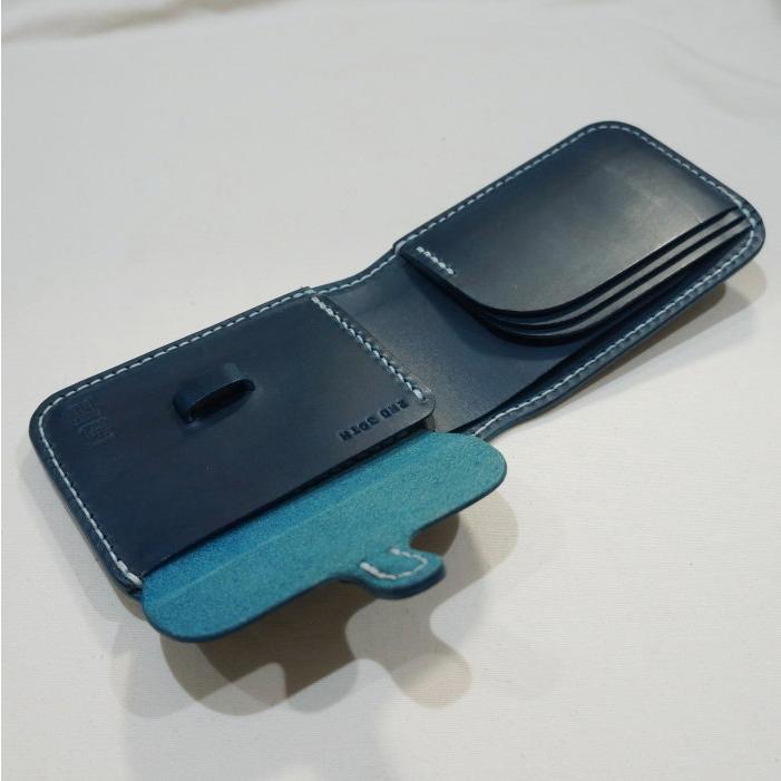 CS-2ND-BL-30周年記念2ND別注CSハーフウォレット-CS2ND-黒羽（CROW