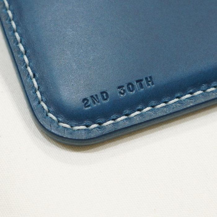 CS-C-2ND-BL-30周年記念2ND別注CSタイプカードケース-CSC2ND-黒羽