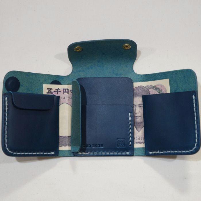 CW-ADV-2ND BL 30周年記念2ND別注CWミニウォレット CWADV2ND-黒羽