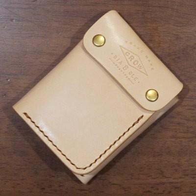 ✨未使用級✨公式完売✨黒羽　クロウ　コンパクトウォレット　コインケース　ミニ財布 楽天市場】黒羽 クロウ コインケース ミニ財布 CROW crow 国産