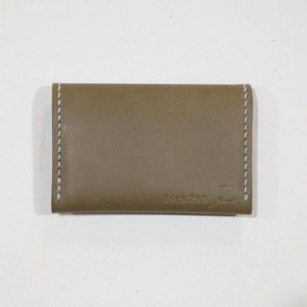 極美品　黒羽　CROW ベージュ ケース LC2-ADV-2ND-OLVxDB-25周年記念2ND別注CRライセンスカードケース2