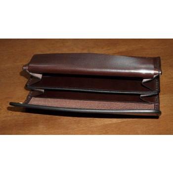 WAL-ADV-Z-DB-WAL-ADVロングウォレット(ジッパー付)-WALADVZ-黒羽（CROW：クロウ)ロングウォレット(長財布)【の画像