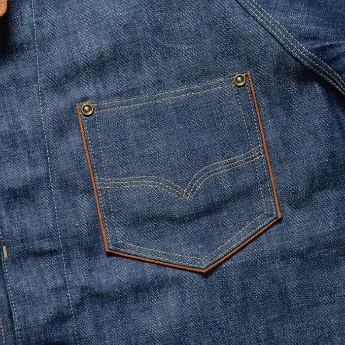 DELUXEWARE 7647-EMBデニムシャツ-DELUXEWARE-デラックスウエア