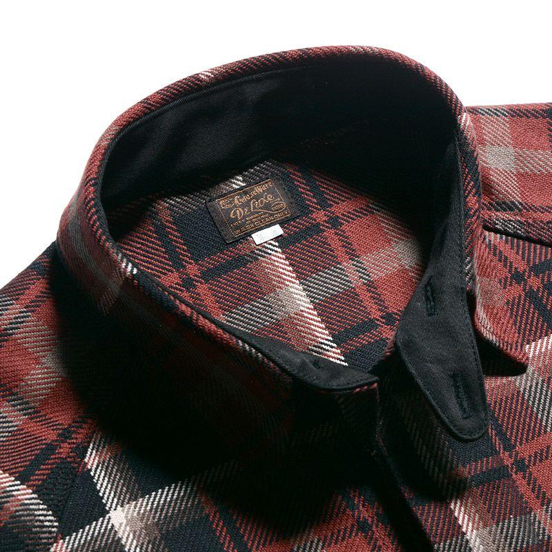 DELUXEWARE（デラックスウエア） 7649B RD RARE DELUXE STYLE SHIRT