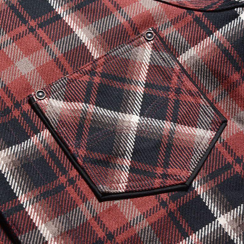 DELUXEWARE（デラックスウエア） 7649B RD RARE DELUXE STYLE SHIRT