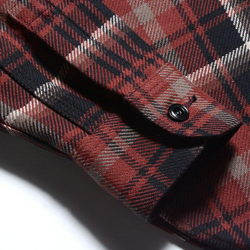 DELUXEWARE（デラックスウエア） 7649B RD RARE DELUXE STYLE SHIRT