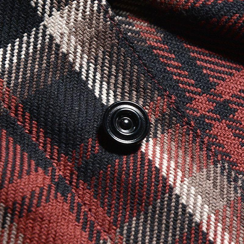 DELUXEWARE（デラックスウエア） 7649B RD RARE DELUXE STYLE SHIRT