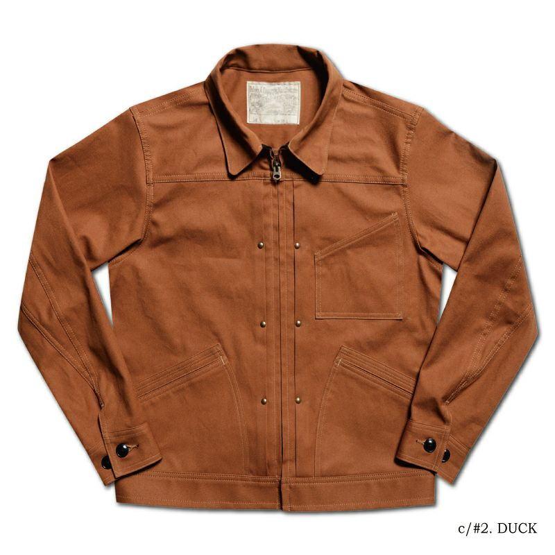 DELUXEWARE（デラックスウエア） 81B DUCK 30s DENIM ZIP JACKET
