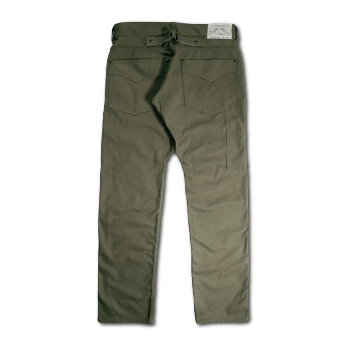DELUXEWARE（デラックスウエア） BIG2.TROUSER-OLV-20s RAIL TROUSER
