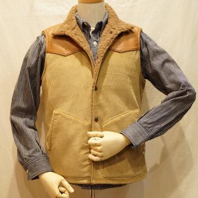 D-03-ベージュブラウン-デラックスウエアボアベスト-D03-DELUXEWARE-デラックスウエアベスト・デラックスウエアランチベスト [CQR] ジャケット メンズ ウール [耐久性・保温] アウター 厚手 シャツ パーカー チェック＆無地 アウトドア 大? NAN1546778264(14929円)