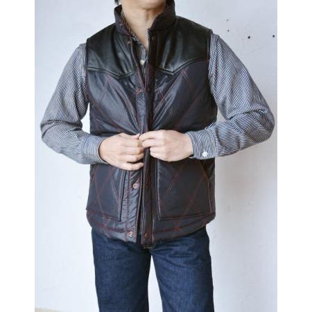 DELUXEWARE（デラックスウエア） D-11-ブラック-MOTOR VEST-D11