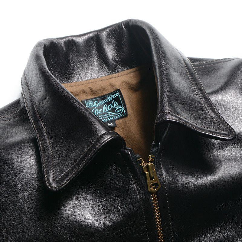 DELUXEWARE D-21B BK SINGLE HORSE D21B デラックスウエアレザー