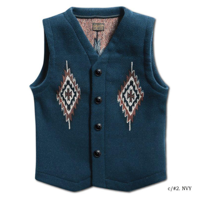 D-22-NATIVE VEST-D22-DELUXEWARE-デラックスウエアベスト-アウターの画像
