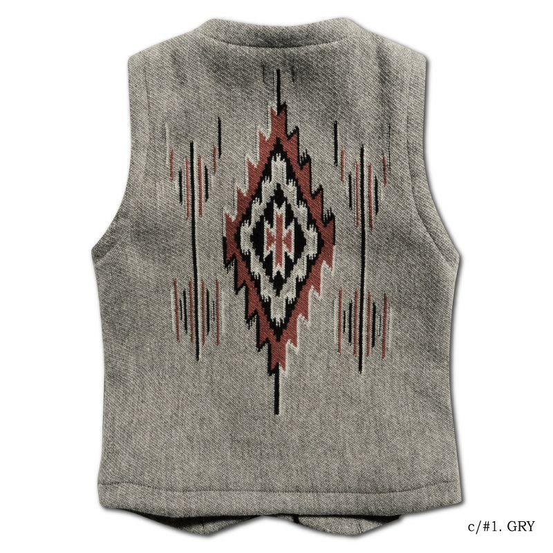 D-22-NATIVE VEST-D22-DELUXEWARE-デラックスウエアベスト-アウターの画像