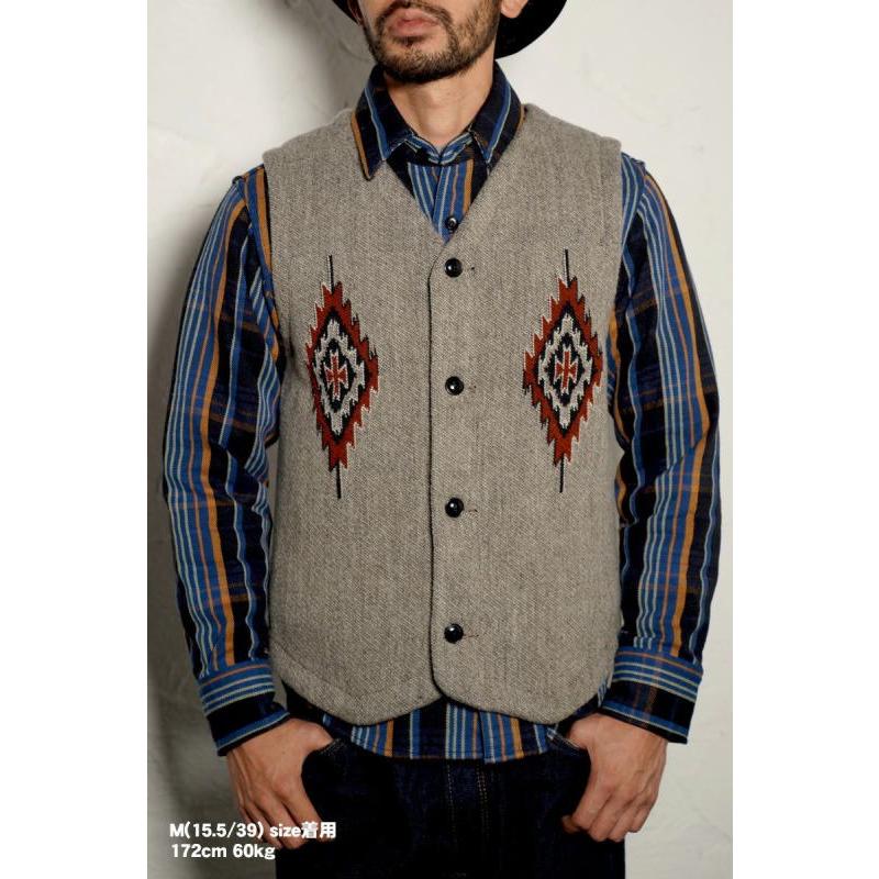 DELUXEWARE（デラックスウエア） D-22-NATIVE VEST-D22-DELUXEWARE