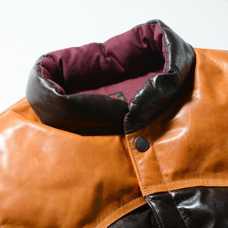 D-24 BR HORSE DOWN VEST D24 DELUXEWARE デラックスウエアベスト アウターの画像