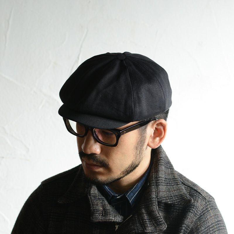 DELUXE WARE DH001 キャスケット 黒 新品 DELUXEWARE（デラックスウエア） DH001 BK HUNTING＆CASQUETTE