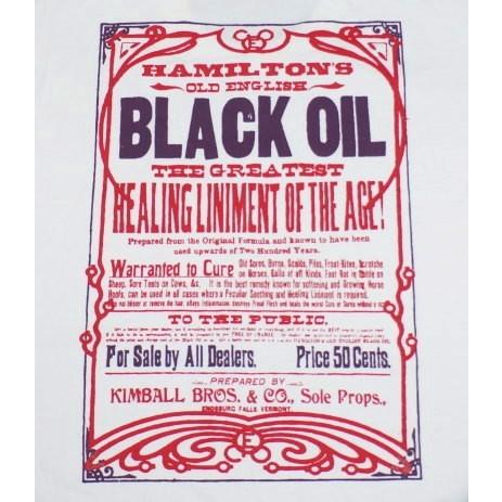 DLT-1904-WH-BLACK OIL-DLT1904-DELUXEWARE-デラックスウエアＴシャツ｜e2nd｜03