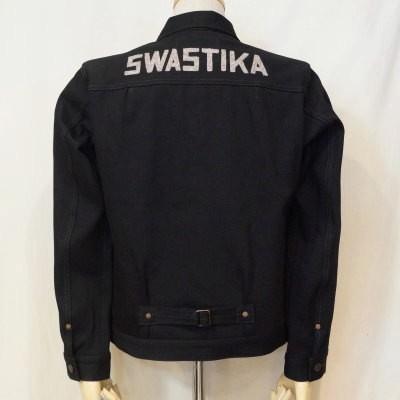 DELUXEWARE（デラックスウエア） DX401-02E-ブラック-PEACE JACKET02E 