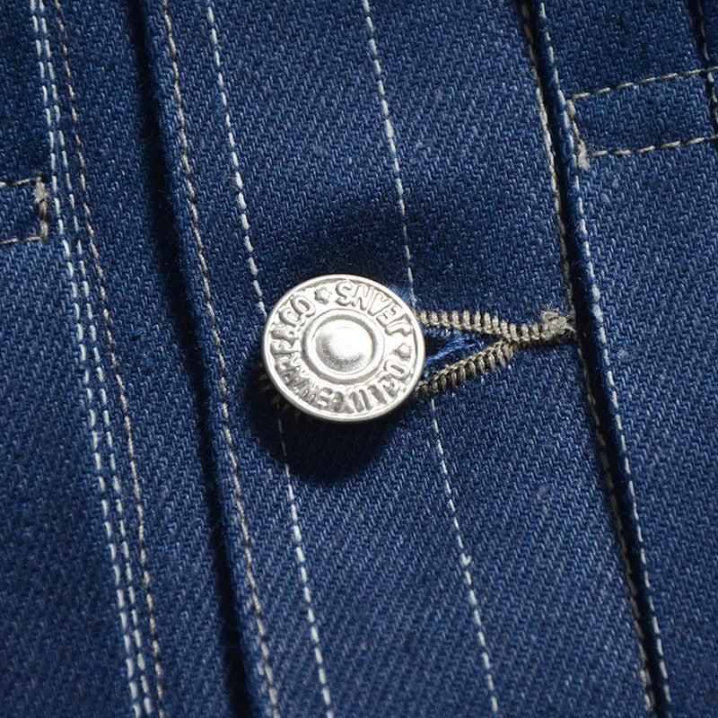 DX40153 12.5oz STRIPE INDIGO DELUXEWARE デラックスウエアデニムジャケット Gジャン ジージャン 1STの画像