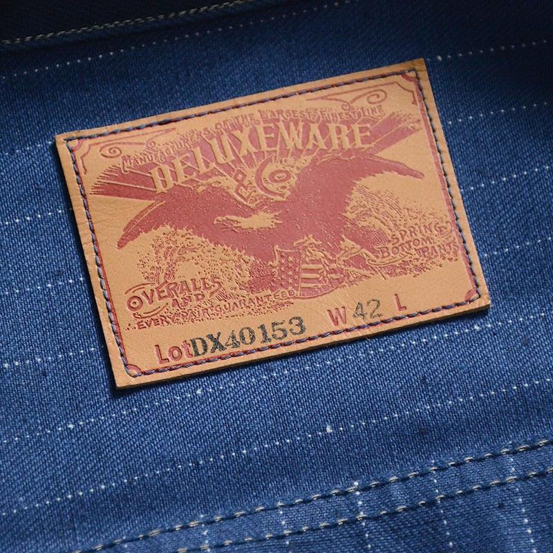 DX40153 12.5oz STRIPE INDIGO DELUXEWARE デラックスウエアデニムジャケット Gジャン ジージャン 1STの画像