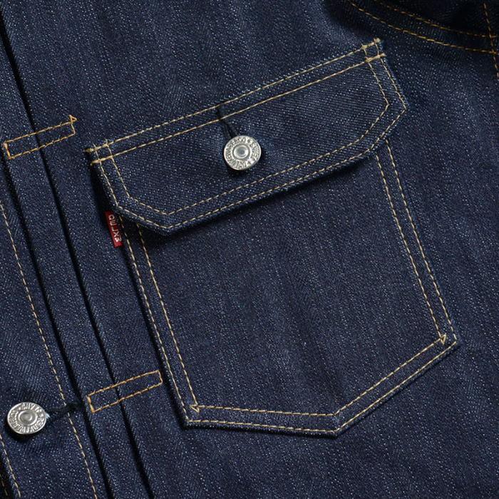 DELUXEWARE DX4015 ノンウォッシュ-1stデニムジャケット