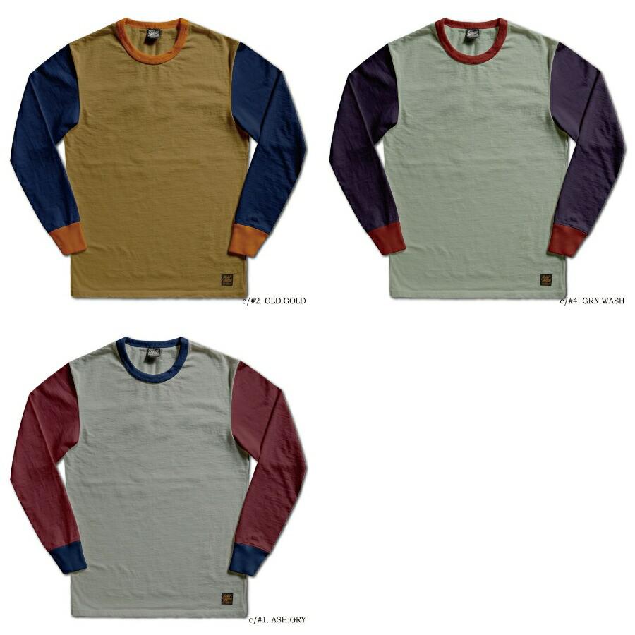 デラックスウェア(Mサイズ) DELUXEWARE（デラックスウエア） DXTL-261 3C LONG SLEEVE DXTL261
