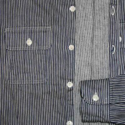 DELUXEWARE（デラックスウエア） HV-01-HC19-ヒッコリーシャツ-HV01