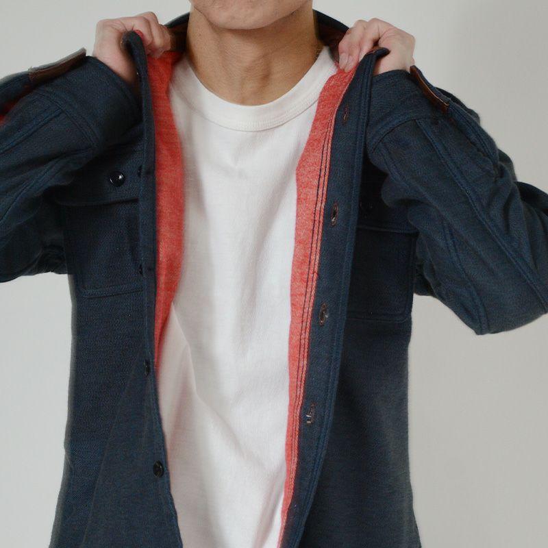 DELUXEWARE（デラックスウエア） HV-02A NV ヘビーネルシャツ HV02A