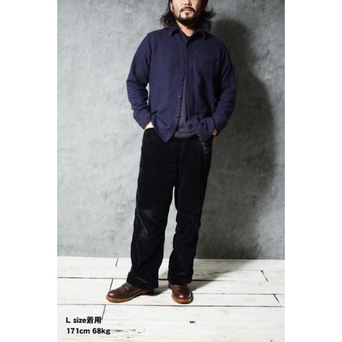 デラックスウエア ネルシャツ アメリカン DELUXEWARE HV-42-NV-HEAVY SHARKS-HV42-DELUXEWARE-デラックス