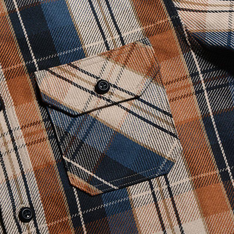 DELUXEWARE（デラックスウエア） HV-53 ORxNV ORANGE CHECK HV53